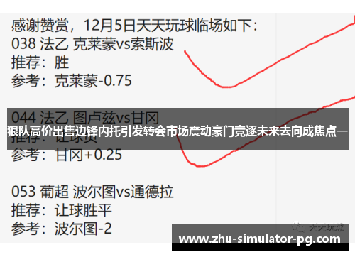 狼队高价出售边锋内托引发转会市场震动豪门竞逐未来去向成焦点一 狼队高价出售边锋内托引发转会市场震动豪门竞逐未来去向成焦点一